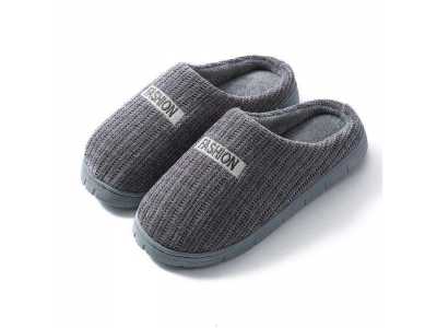 Woman slippers winter Cute plush comfortable House slippers woman TPR soft Unisex Indoor cotton slippers