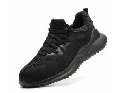 European Standard Steel Toe Work Safety Shoes Construction Steel Toe Shoes Safety Non slip Men Boots Puncture Proof Work Shoes