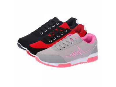 Wedge Shoes Woman New Mesh Women Shoes Luxury Designers Lace Up Red Black Women Sneakers Casual Chaussures Femme Basket Femme