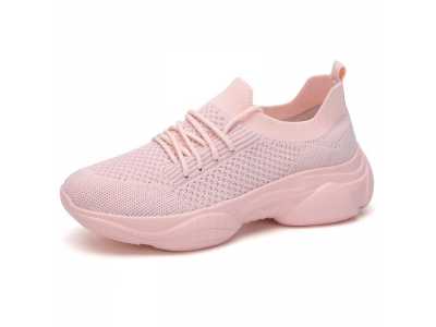 Flat Vulcanized Shoes for Women Fashion Casual The New Sneakers Breathable Mesh Soft Ladies Flats Joker Pure Color Shoes