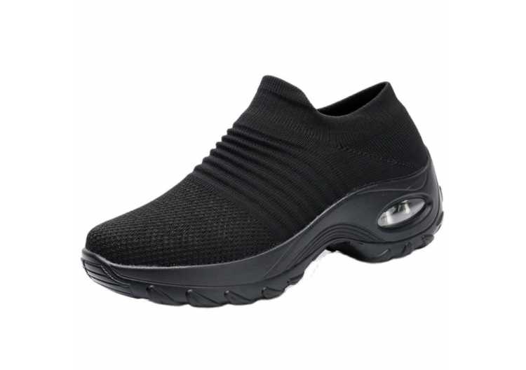 Spring Women Sneakers Shoes Autumn Flat Slip on Platform Tenis for Women Breathable Mesh Sock Sneakers Shoes Zapatos De Mujer