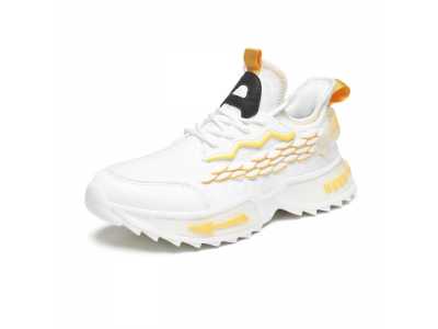 Men Lightweight Comfortable Sports Shoes Lace Up Wear Resistant Anti Slippery Male Sneakers Outdoor Jogging Walking Footwear