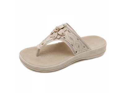 Women Sandals Summer Seaside Comfortable Beach Sandals Handmade Fashion Open Toe Beautiful Rome Plus Size