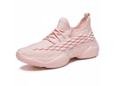 VEAMORS Women The New Fashion Breathable Mesh Sneakers Super Light Non slip Shoes Wear Resistant Shock Solid Color Socks Shoes